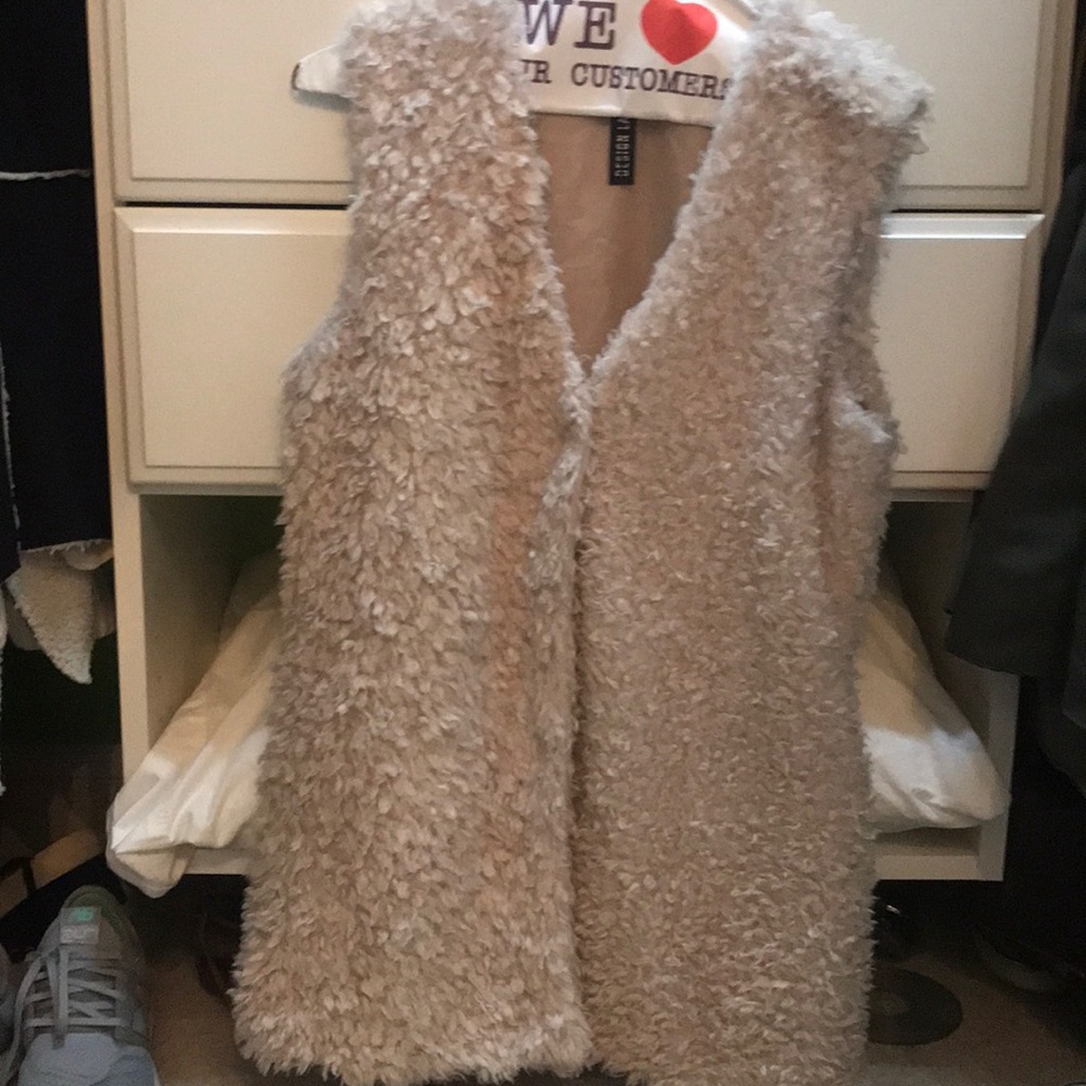 Design Lab Furry Vest